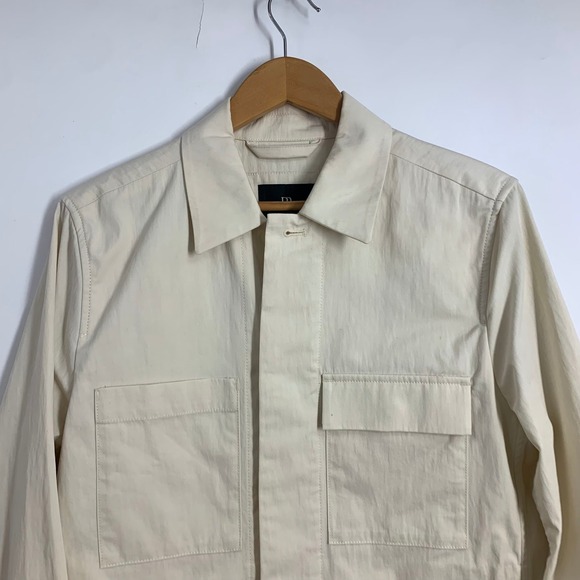 Banana Republic Crinkle Nylon Utility Jacket Long Sleeve Women's Size S - Picture 3 of 15